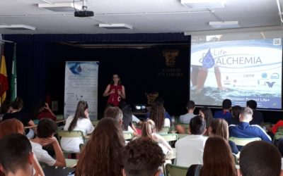 Charlas en tres institutos de Almería dentro de la Noche Europea de los Investigadores 2019