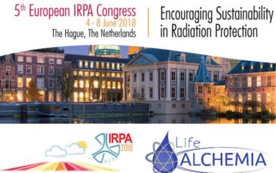 LIFE ALCHEMIA shared its experience about NORM management in IRPA 2018 congress