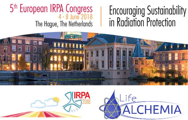 LIFE ALCHEMIA shared its experience about NORM management in IRPA 2018 congress