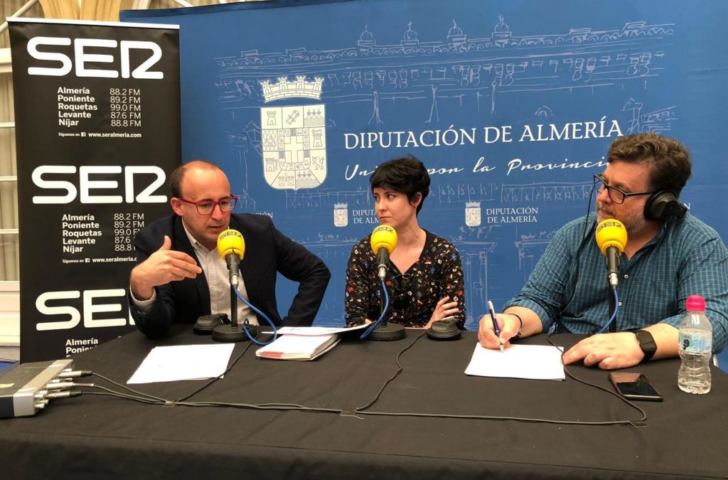 Interview in the special Water radio program “Hoy por Hoy Almería” of the Cadena Ser radio