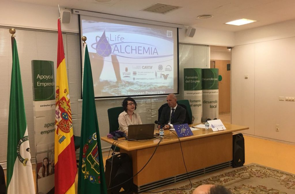LIFE ALCHEMIA en Partenalia European Session en Sevilla