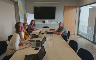 Reunión de proyecto entre los socios estonios