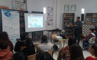 Dissemination talk in Gádor college, Almería (Spain)