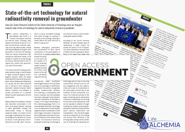 Publication on Open Access Government