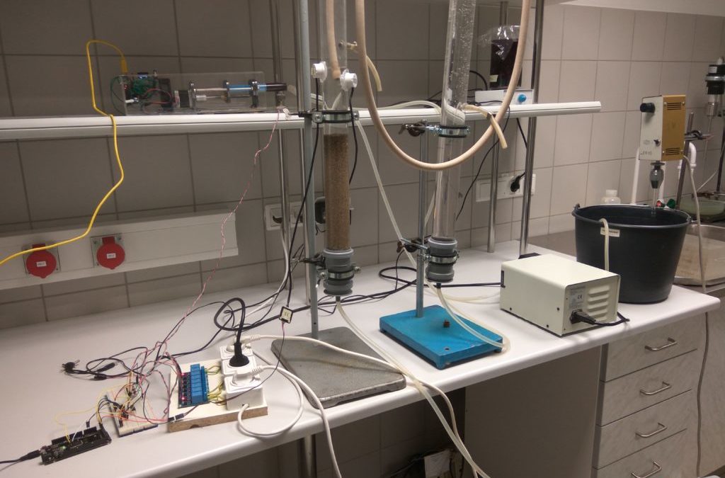 HMO technology lab-scale demo constructed in Tallinn University of Technology