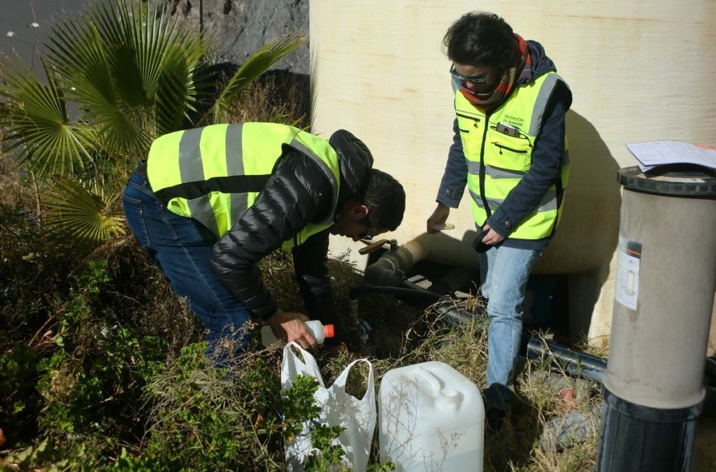 Water characterization of the pilot plant in Alboloduy (Almería)